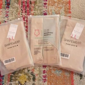 Shapewear shaping panty (3 pairs).